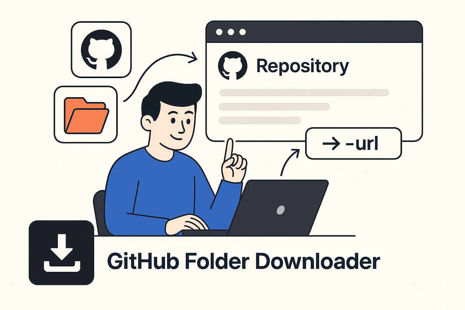 GitHub Folder Downloader